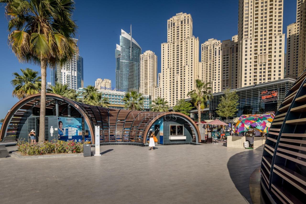Spacious Sea View Studio At The Beach Jbr Dubai Exterior foto
